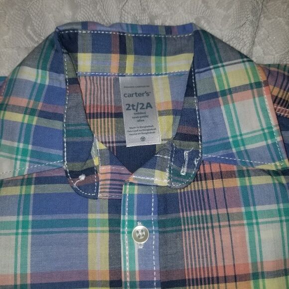 Carter’s Baby Boys  Shirt &  Shorts Outfit Set 2T/2A new with tags - Picture 7 of 7